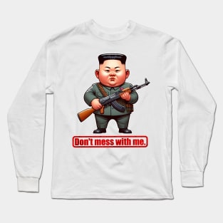 A Mischievous Boy from North Korea Long Sleeve T-Shirt